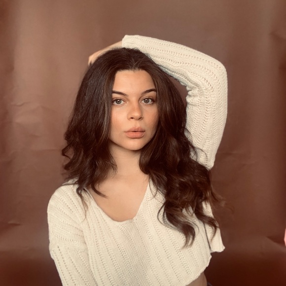 Cropped knit Sweater - Picture 1 of 10